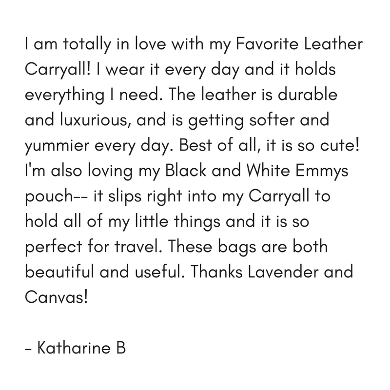 Favorite Leather Carryall in Chestnut